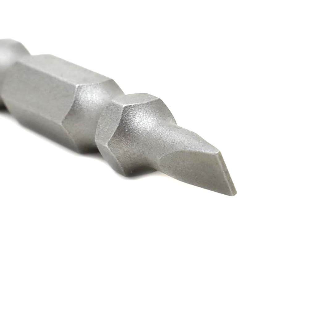 10 Display Pack - Slotted Double End Screwdriver Bits - 2" Long - 4mm Wide Slot