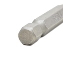 25 Display Pack - Single End Slotted Screwdriver Bits - 2 Inch Long - 6mm Wide Slot