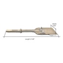 1-1/8" Hex Shank For SC10018 Floor Scraper 16" Long + 5" x 6" Floor Scraper Head  Includes blade (SC92100 + SC10018)