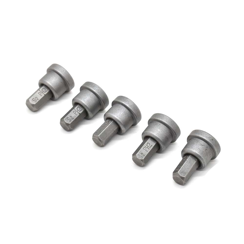 5 Display Pack - Drywall Dimple Screw Setter Bits  - 1 Inch Long