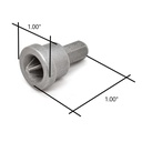 5 Display Pack - Drywall Dimple Screw Setter Bits  - 1 Inch Long