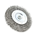 3-Inch Wire Wheel 1/4-Inch Shank - Coarse Crimped Wire 4500 RPM