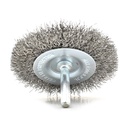 3-Inch Wire Wheel 1/4-Inch Shank - Coarse Crimped Wire 4500 RPM