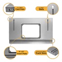CastIron Table Ext+Plate+Rings+