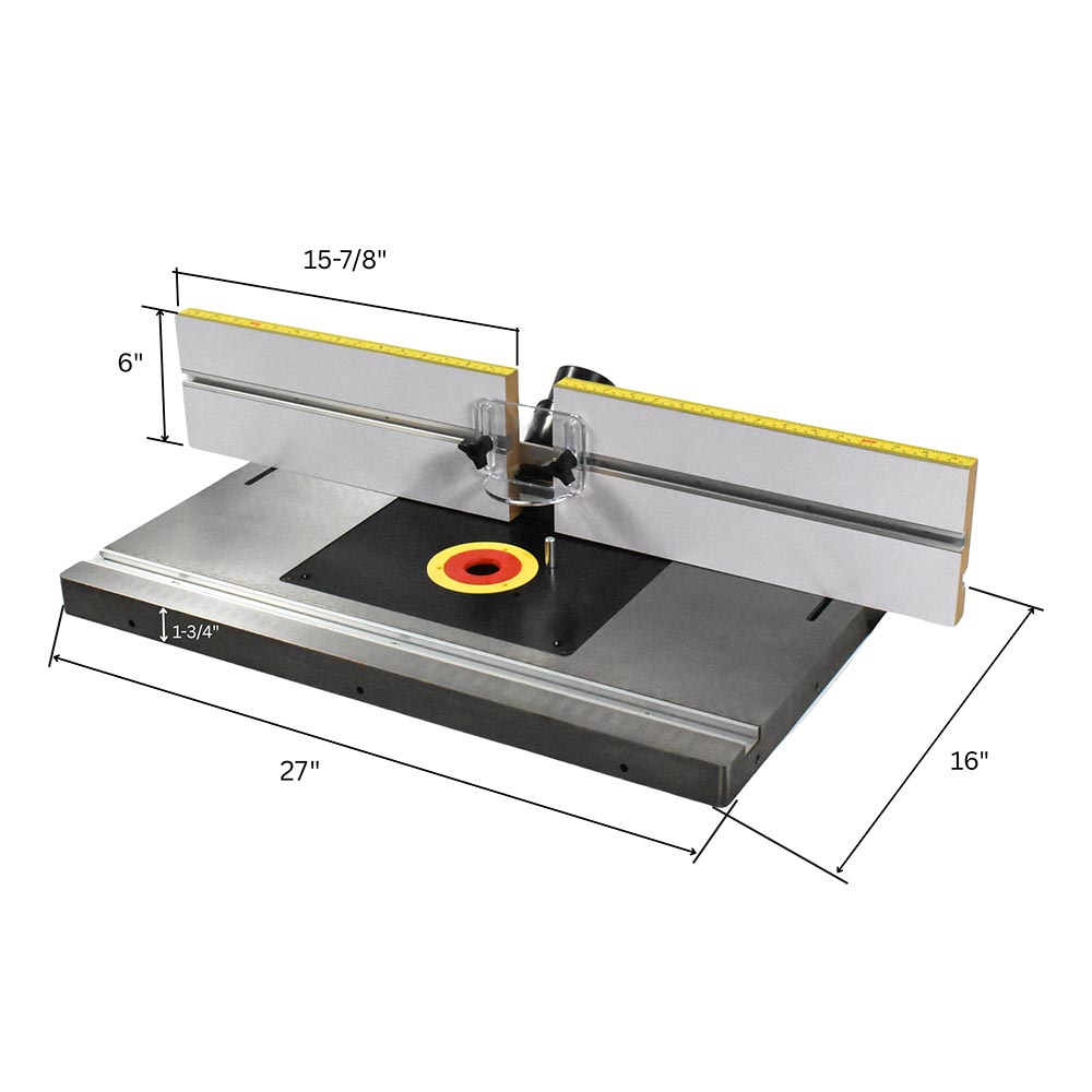 Cast Iron Table Ext+Phenol.Plate