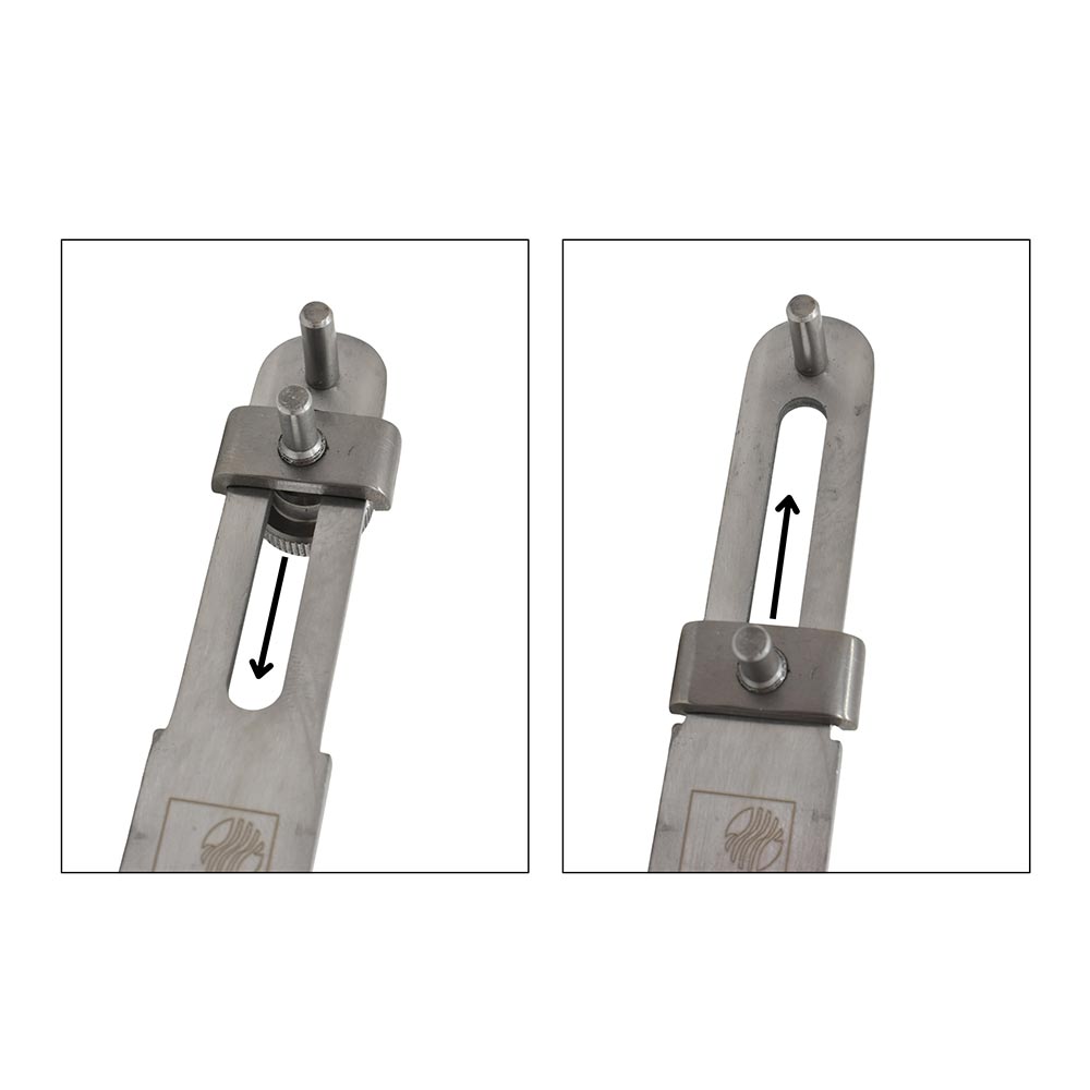 Adjustable Spanner Wrench Kit with Grinder Lock Nuts