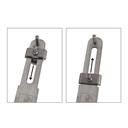 Adjustable Spanner Wrench Kit with Grinder Lock Nuts