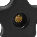 5 Star Thru Knob 1/4 x 20  (5/pk)