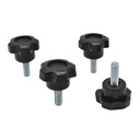5-Point Knob 10-24  (5/pk)