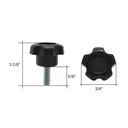 5-Point Knob 10-24  (5/pk)