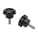 5-Point Knob 10-24  (5/pk)