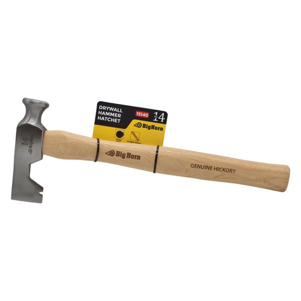 14 oz Drywall Hammer with Milled Striking Face & Hickory Handle