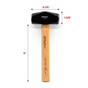3 lbs Drilling Hammer with Hickory Handle