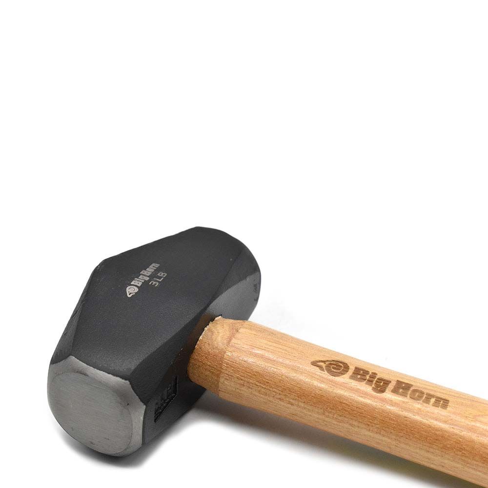 3 lbs Drilling Hammer with Hickory Handle