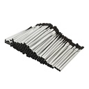 1/2"  Width  Flexible Natural hair Bristle Tin/Metal Tubular Ferrule Handle Acid/Flux Brushes -  (Qty - 144)