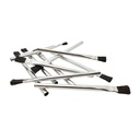 1/2"  Width  Flexible Natural hair Bristle Tin/Metal Tubular Ferrule Handle Acid/Flux Brushes -  (Qty - 144)