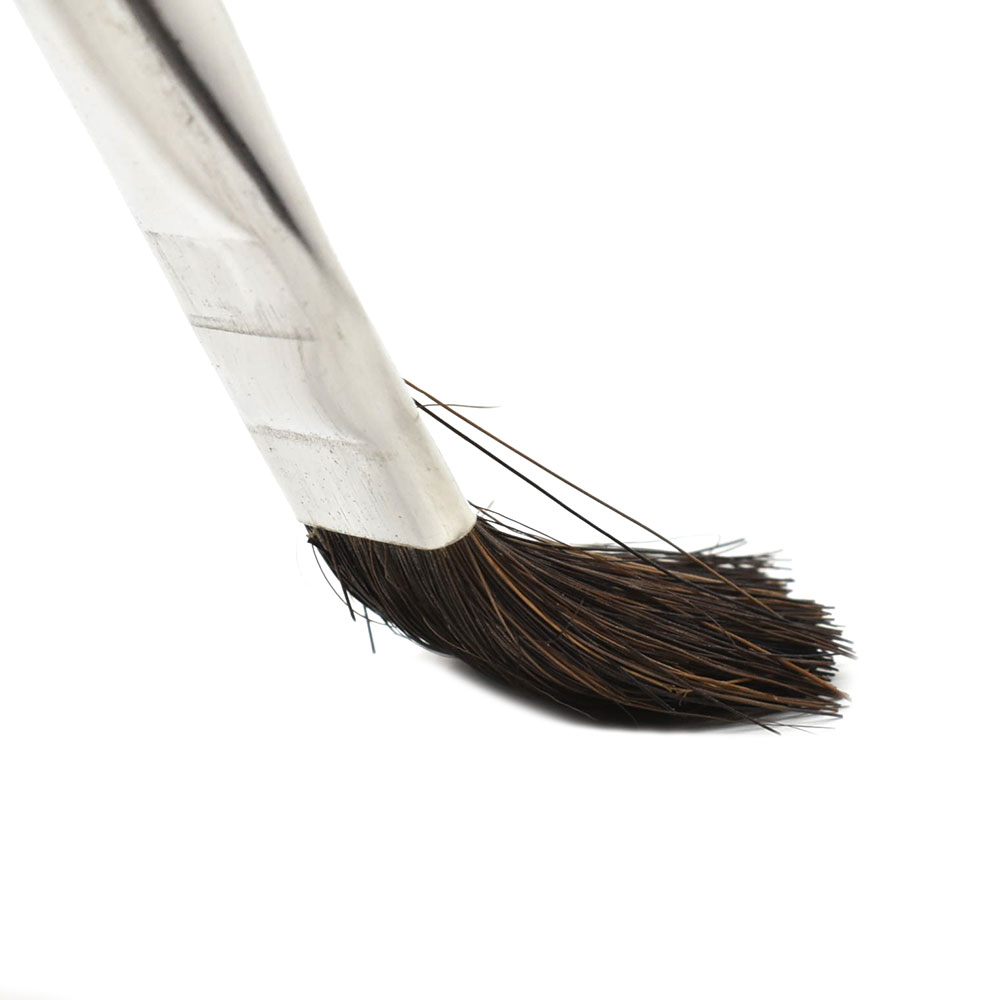 1/2" Width  Flexible Natural hair Bristle Tin/Metal Tubular Ferrule Handle Acid/Flux Brushes -  (Qty - 36)