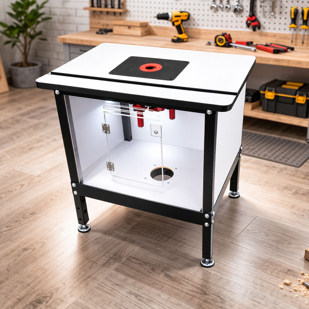 Router Table Dust Eliminator