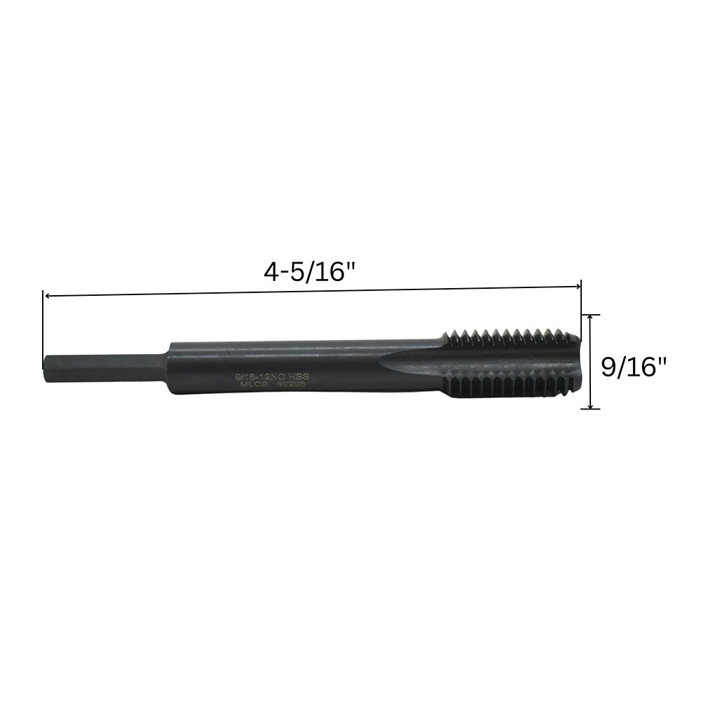9/16" Wood Thread Tap