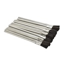 1/4" Width  Flexible Natural hair Bristle Tin/Metal Tubular Ferrule Handle Acid/Flux Brushes -  (Qty - 36)
