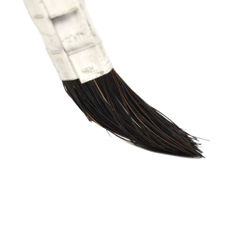 1/4" Width  Flexible Natural hair Bristle Tin/Metal Tubular Ferrule Handle Acid/Flux Brushes -  (Qty - 36)