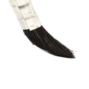 1/4" Width  Flexible Natural hair Bristle Tin/Metal Tubular Ferrule Handle Acid/Flux Brushes -  (Qty - 36)