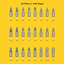 24-IN-1 Magnetic Screwdriver Set