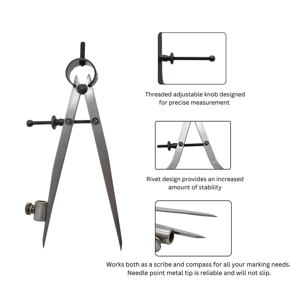  8" Pencil Holder Compass / Scriber (ADP-5645, 415-8636)