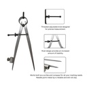  8" Pencil Holder Compass / Scriber (ADP-5645, 415-8636)