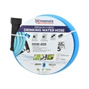 5/8" x 5ft Drinking Water Safe Hybrid Polymer Garden Hose