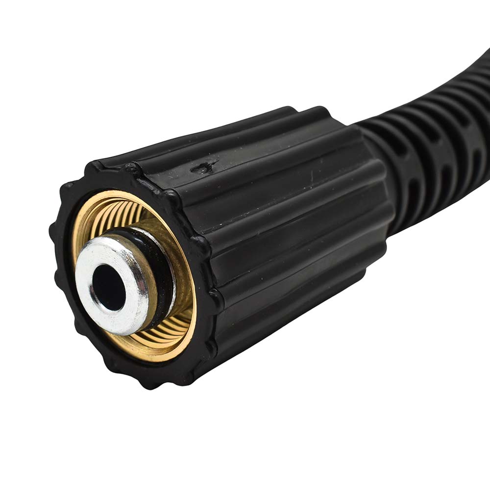 1/4 Inch x 50 Ft. PVC Pressure Washer Hose, 3000 PSI, M22-14mm Female x Female