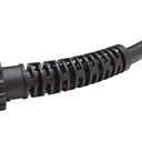 1/4 Inch x 50 Ft. PVC Pressure Washer Hose, 3000 PSI, M22-14mm Female x Female