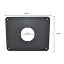 Aluminum Router Insert Plate for 9-1/4" x 11-3/4" Opening Router Tables (MLCS 9582)