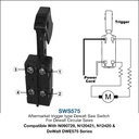 Switch (Marquardt style) After market Skil Saw 15A - OE #1619X04521 - W04
