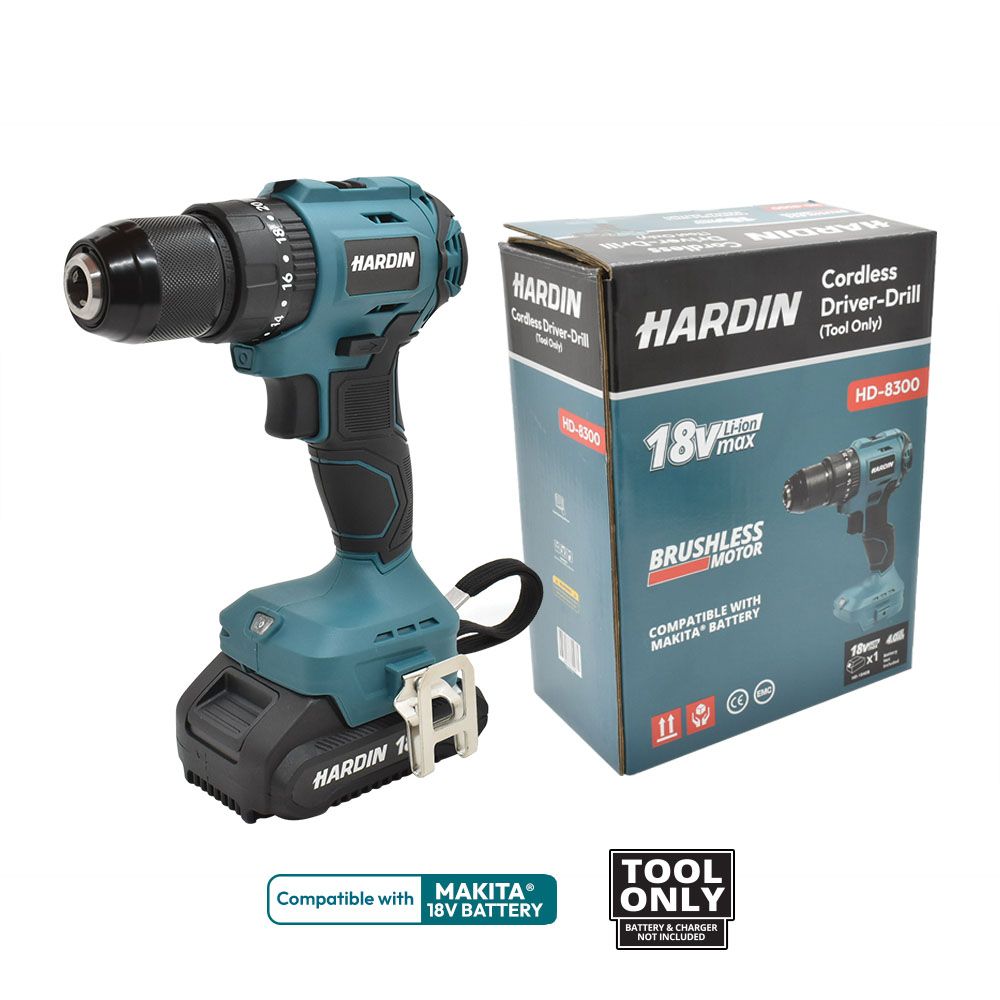 18V Cordless Brushless 3-in-1 Driver Drill - TOOL ONLY