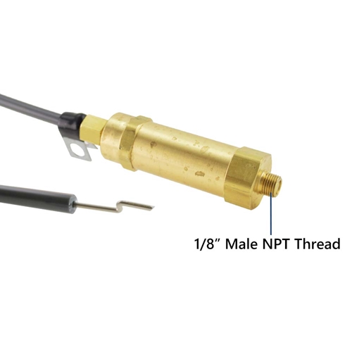 Air Compressor Throttle Control Cable for Pilot Valve, 3" Bullwhip - Made in USA - W02