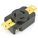 20A 125V NEMA L5-20R Black - W02