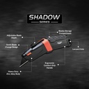 Heavy-Duty Retractable Utility Knife With Blade Storage 