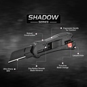 Heavy-Duty 18 mm Snap-Off Blade Utility Knife
