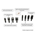 8pc Plug Cutter Set,HEX Sh.(I)