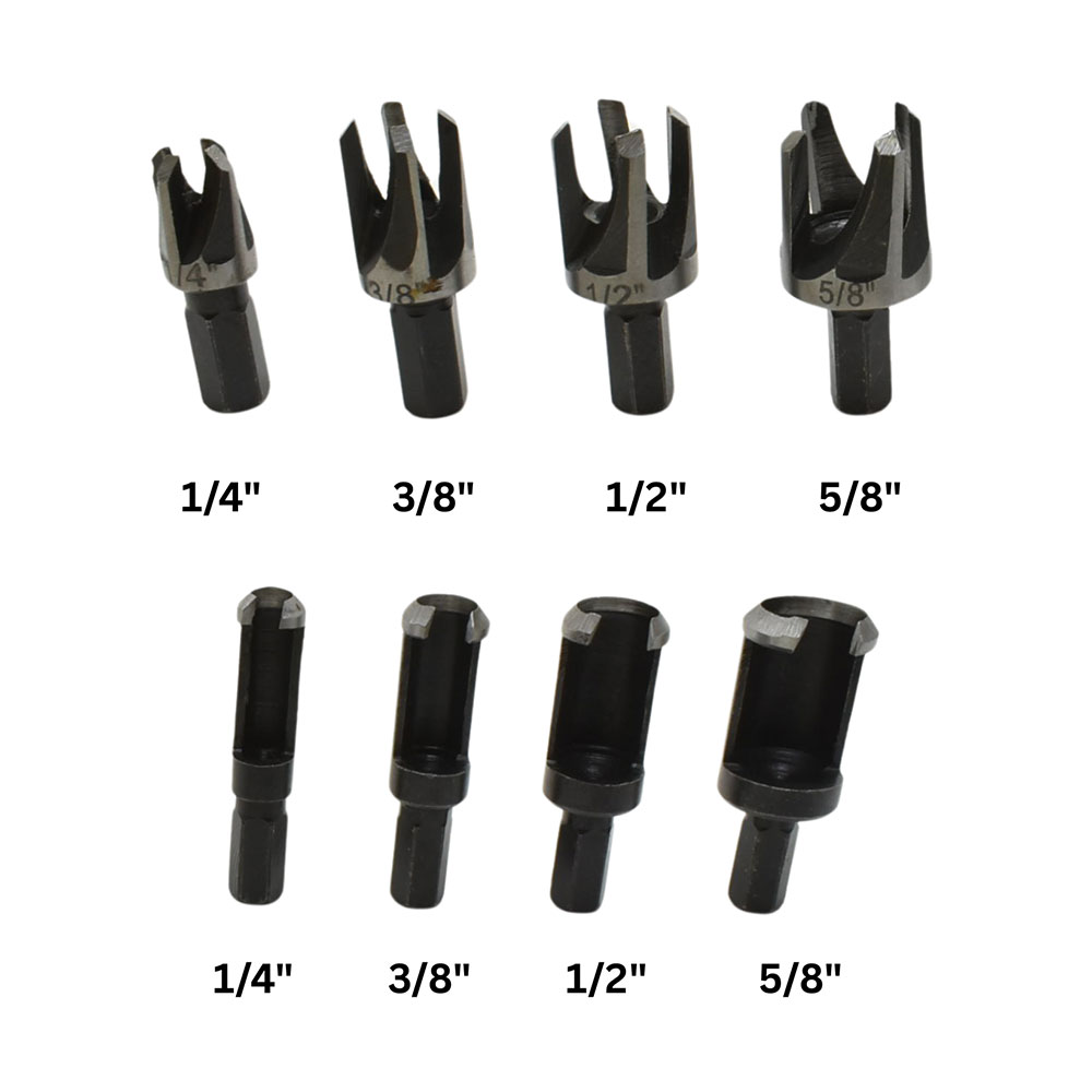 8pc Plug Cutter Set,HEX Sh.(I)