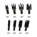 8pc Plug Cutter Set,HEX Sh.(I)