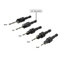 5 pc Drill/Countersink Set