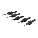 5 pc Drill/Countersink Set