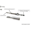 7pc HSS Flash Bits Set, Wood Box