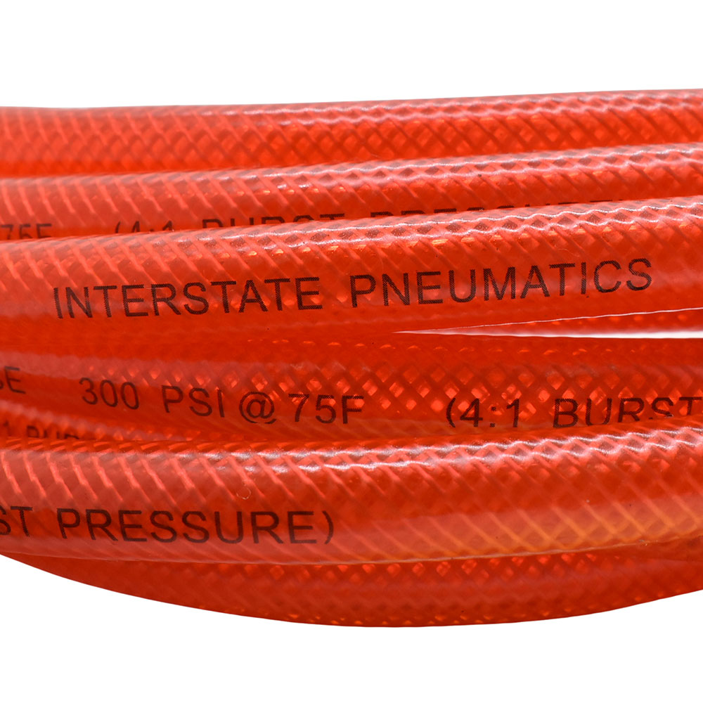 1/4" 25 ft Solid-Red PVC Hose (1/4" NPT) 