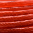 1/4" 50 ft Translucent-Red PVC Hose (1/4" NPT) 