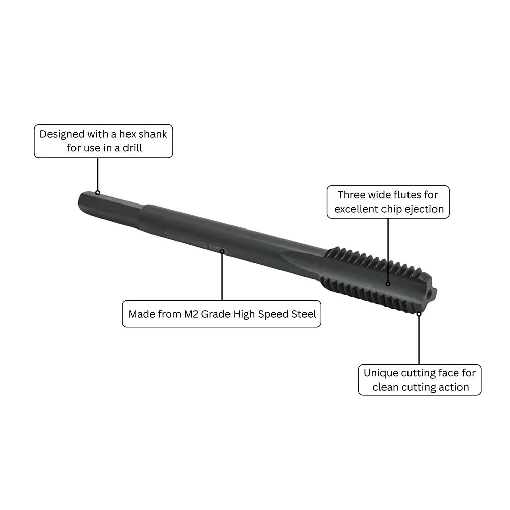 5/16" Wood Thread Tap