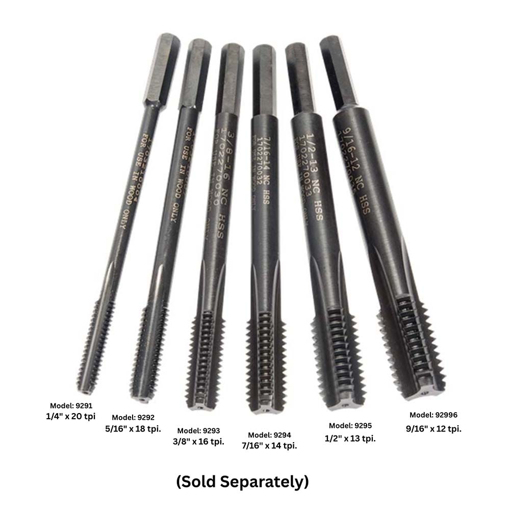 7/16" Wood Thread Tap