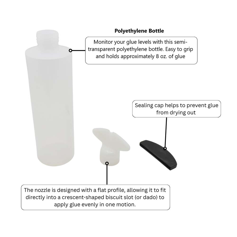 Biscuit Slot Glue Bottle (KSG10K)